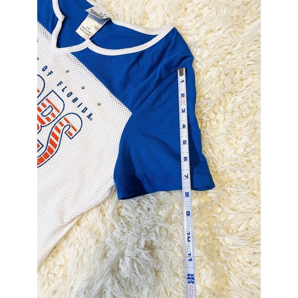 Florida Gators Football Women’s Jersey Top Sz XL Rhinestone - Picture 5 of 8